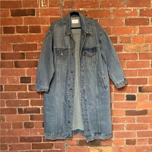 OAK + FORT denim coat